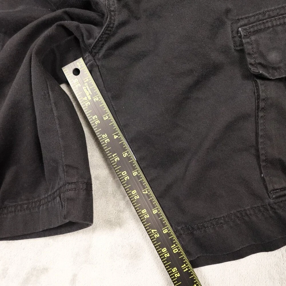 Levi's Cargo Shorts men's 33 black red tab‎ 11